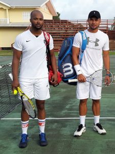 Jason Andrews (left) and Anthony Downes