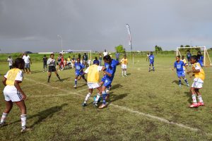 Part of the action in the final
