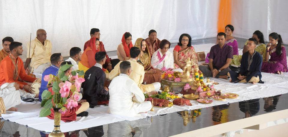 Guyana Hindu Dharmic Sabha celebrates 43 years with Puja and Satsangh
