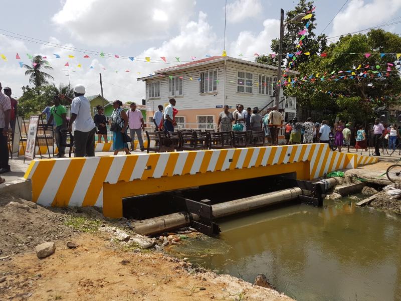 Cash-strapped City Hall hands over $18M bridge to Albouystown