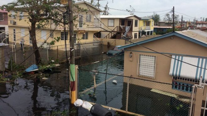 Hurricane Maria eye nears Turks and Caicos Islands