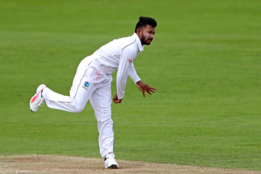 West Indies go 1-0 up after Bishoo takes nine