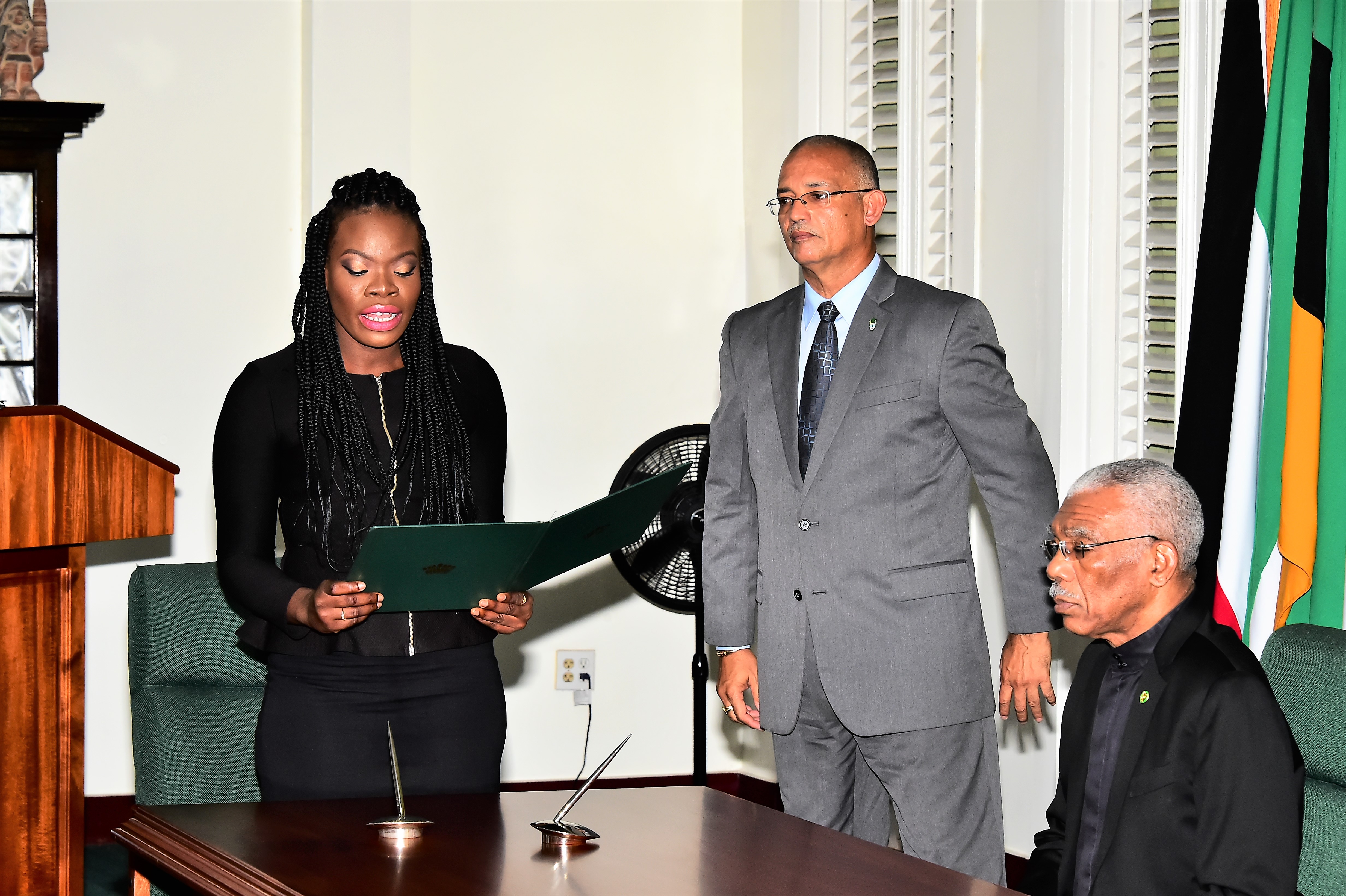 Attorney Giddings sworn in as Registrar of Public Service Appellate Tribunal