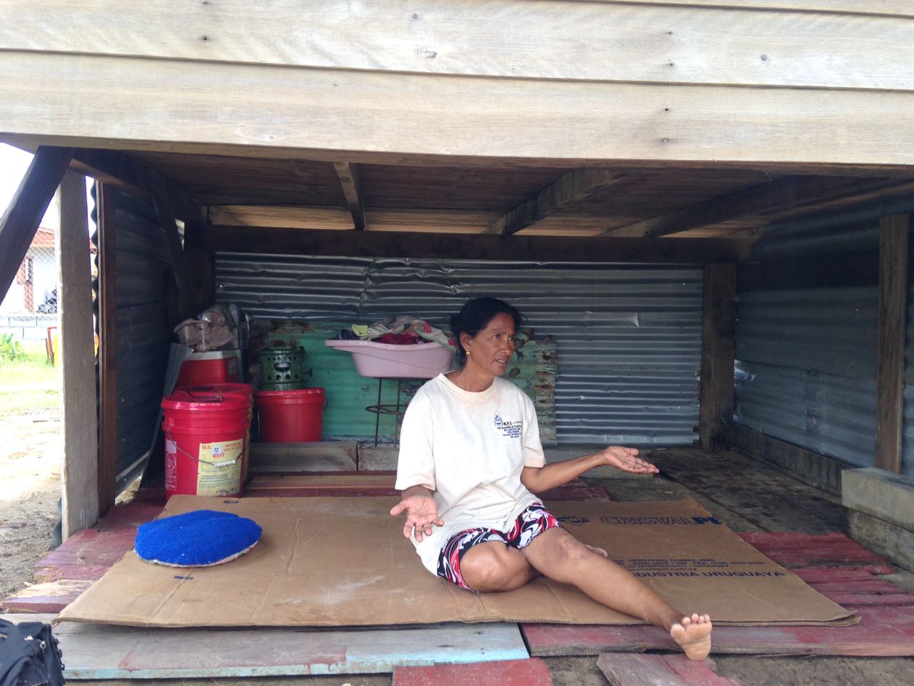 Berbice woman stumped by unfulfilled promise to rebuild house
