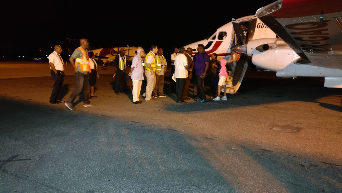 Trans Guyana flies home 10 from hurricane ravaged BVI