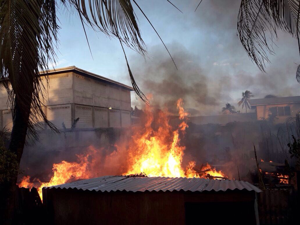  Five homeless following Rose Hall fire