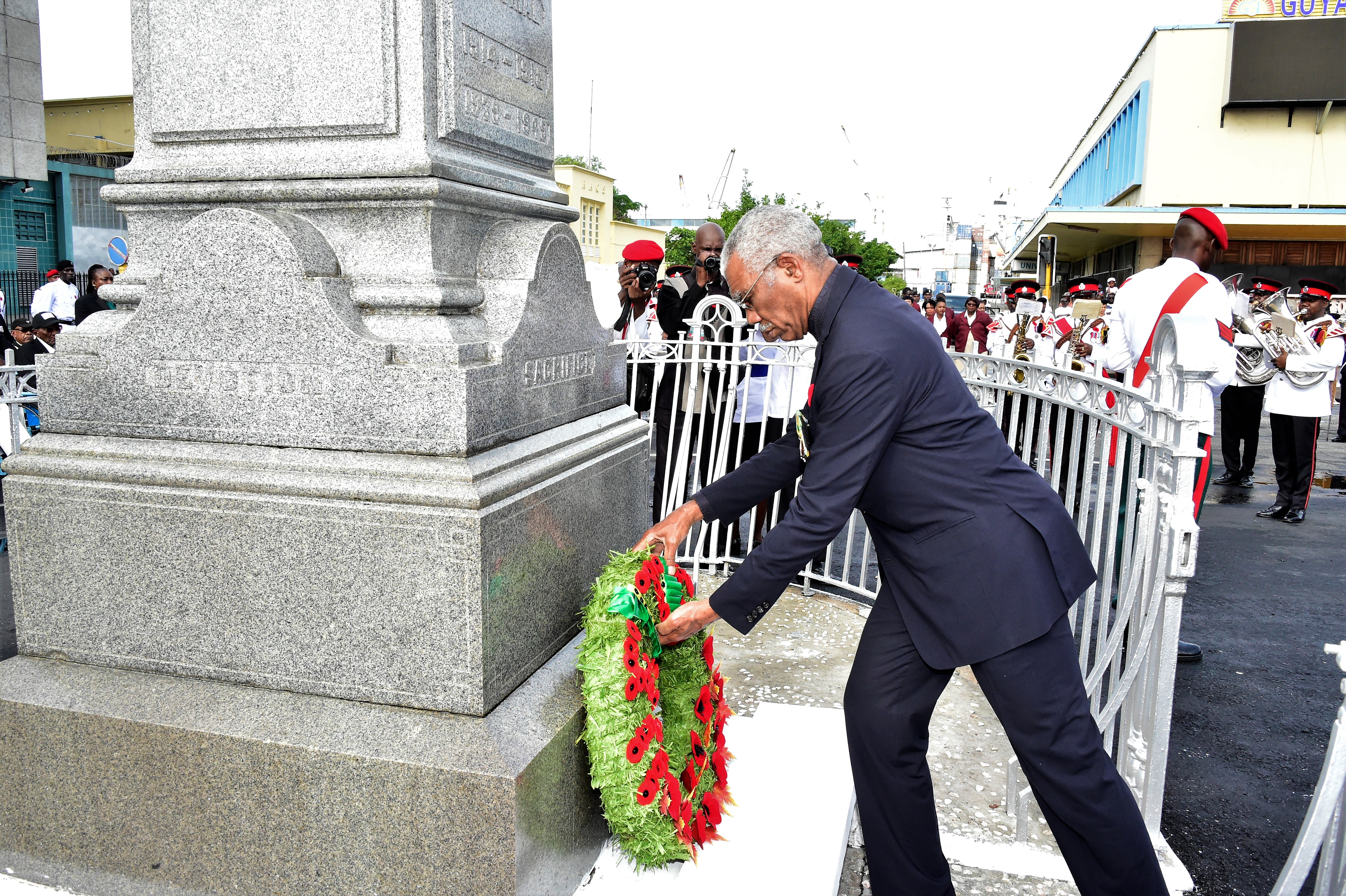 Guyana observes Remembrance Day 2017