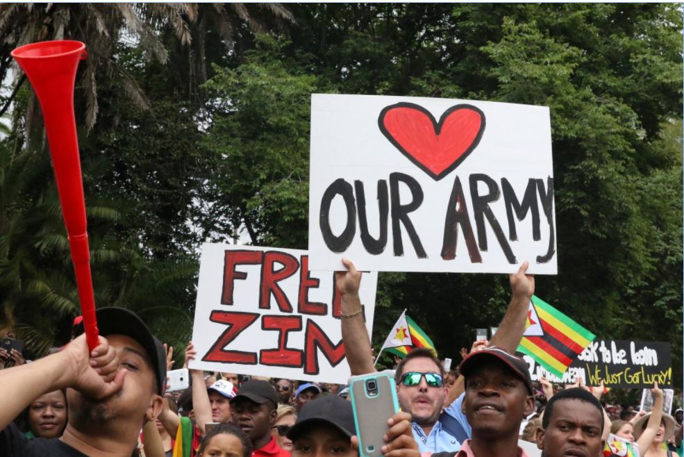 Zimbabwe’s ruling party expels Mugabe: war vets head