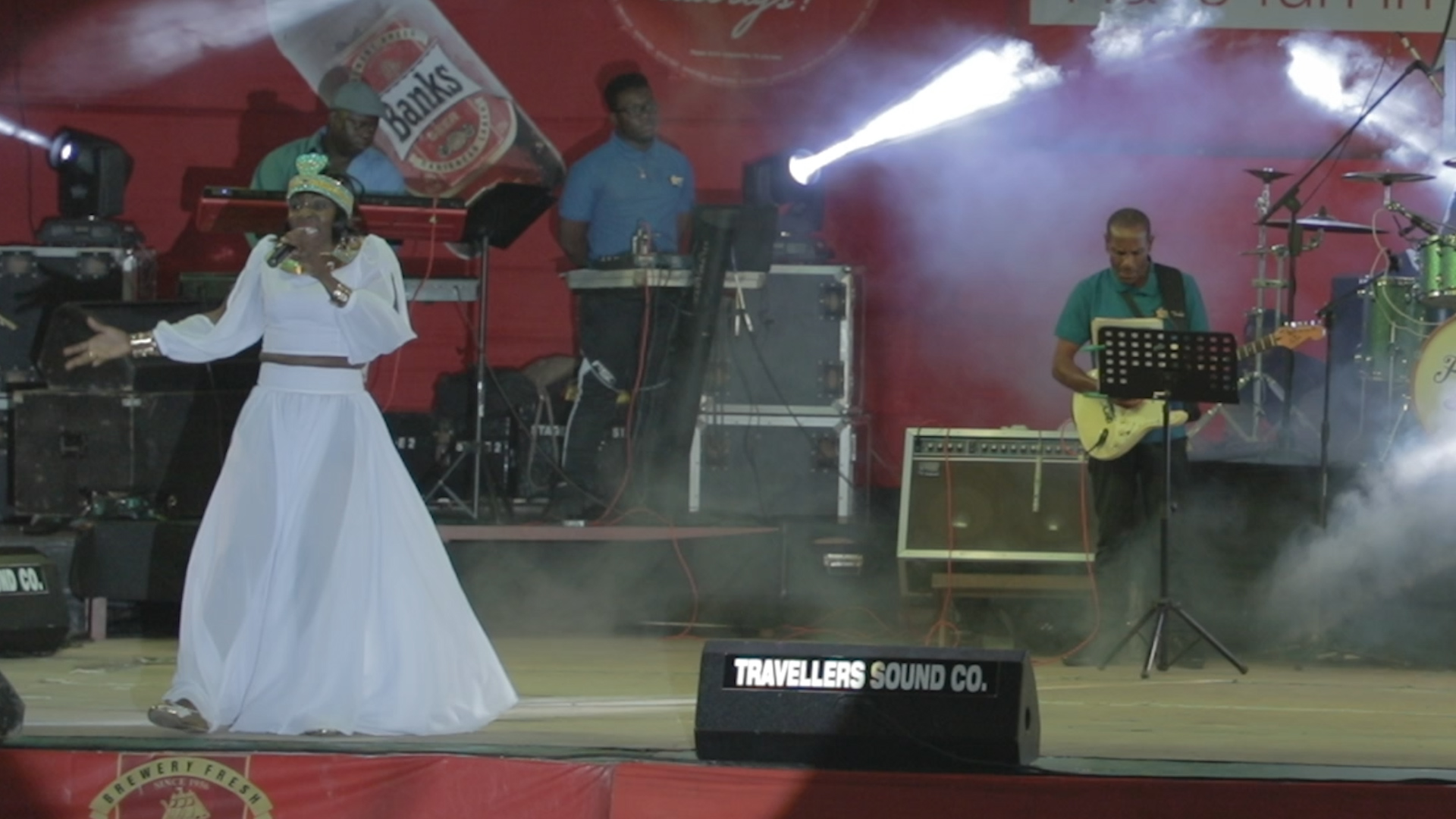 Woman proves to be ‘boss’ over Granger, Jagdeo and Oil at Calypso finals