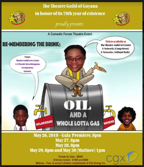 ‘Remembering The Brink – Oil and a Whole Lotta Gas’ – at Theatre Guild