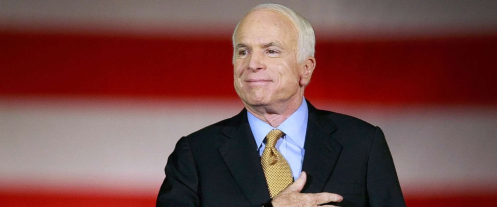 US Senator John McCain dies