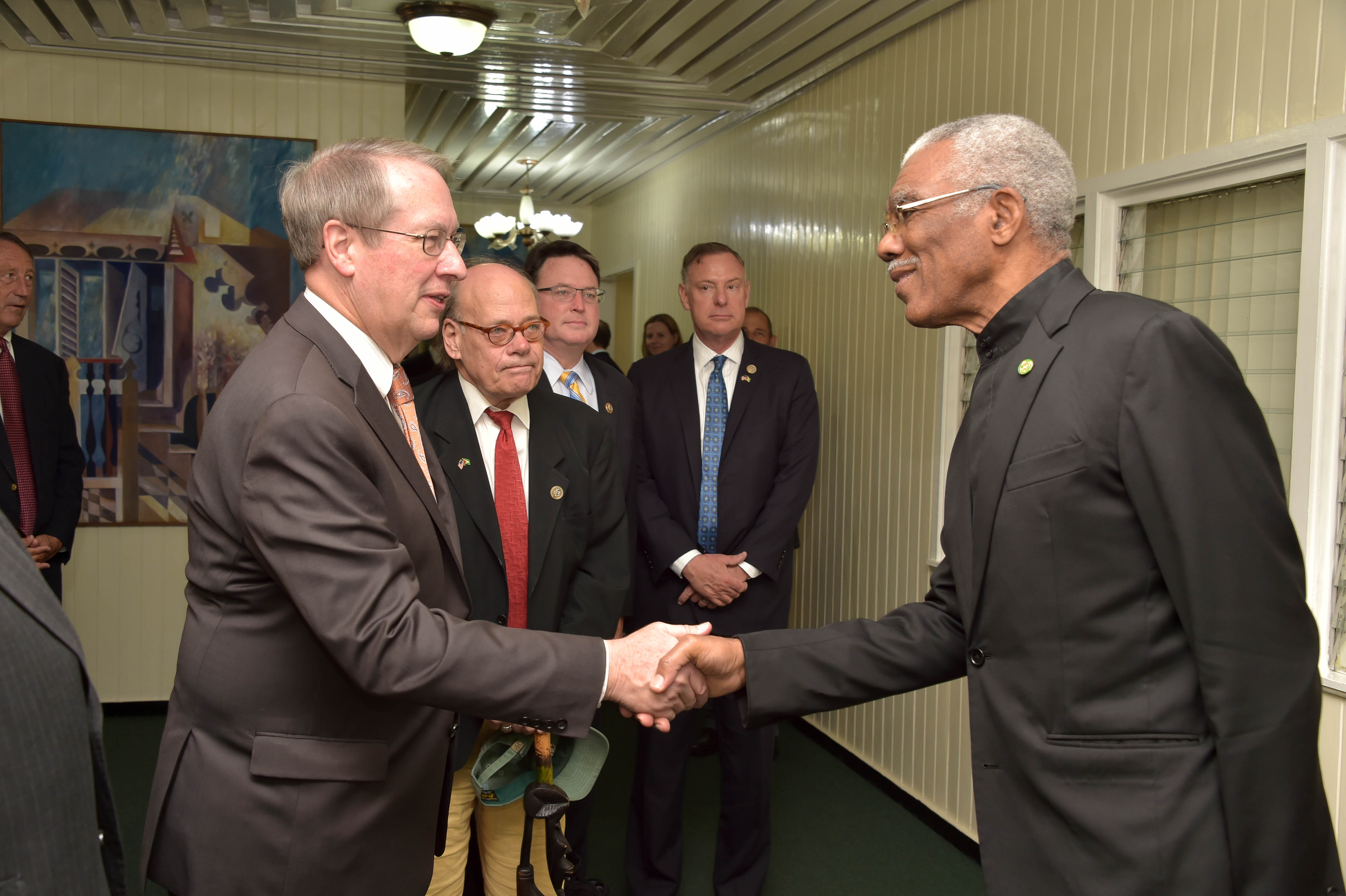 US Congressmen on ‘fact-finding’ mission; briefed about border controversy