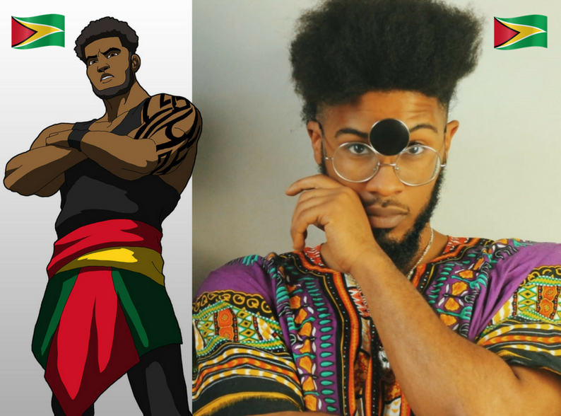 Guyanese character featured in new superhero film
