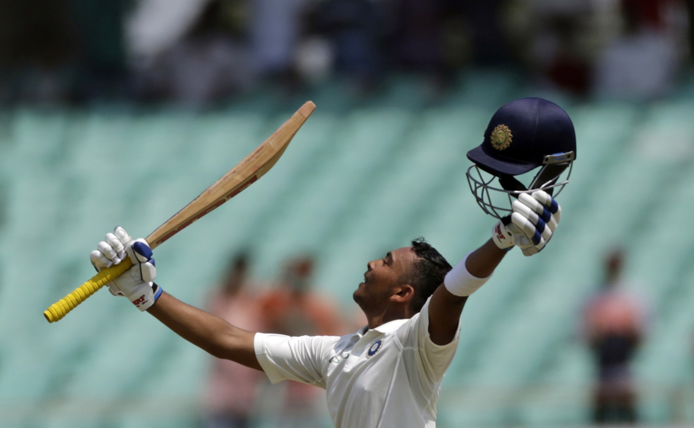 TEST: Prithvi’s debut ton headlines India’s dominance