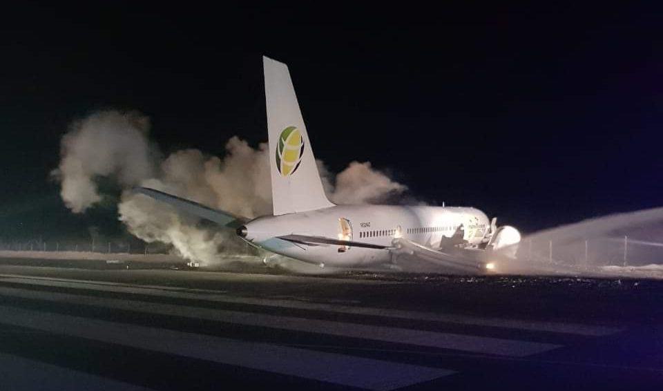 Update: CJIA runway open for limited use following plane crash