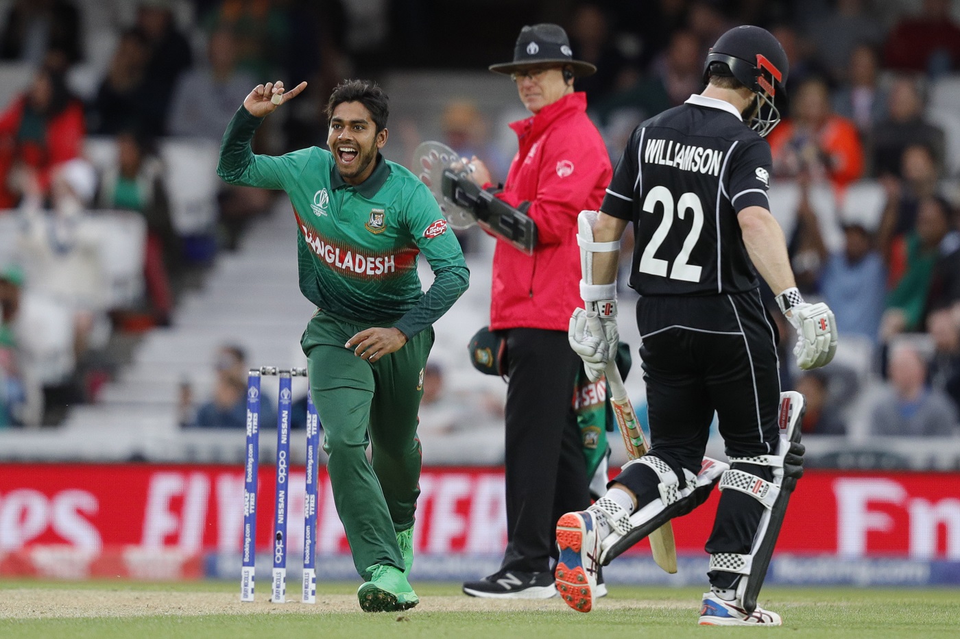 WORLD CUP: New Zealand beat Bangladesh in thriller