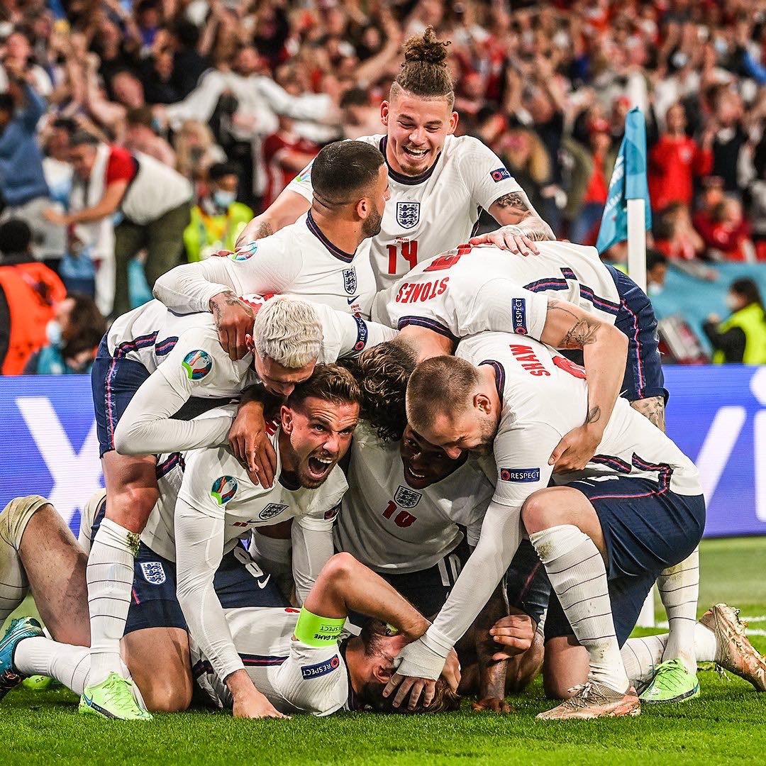England set up Euro final with Italy after extra time win over Denmark