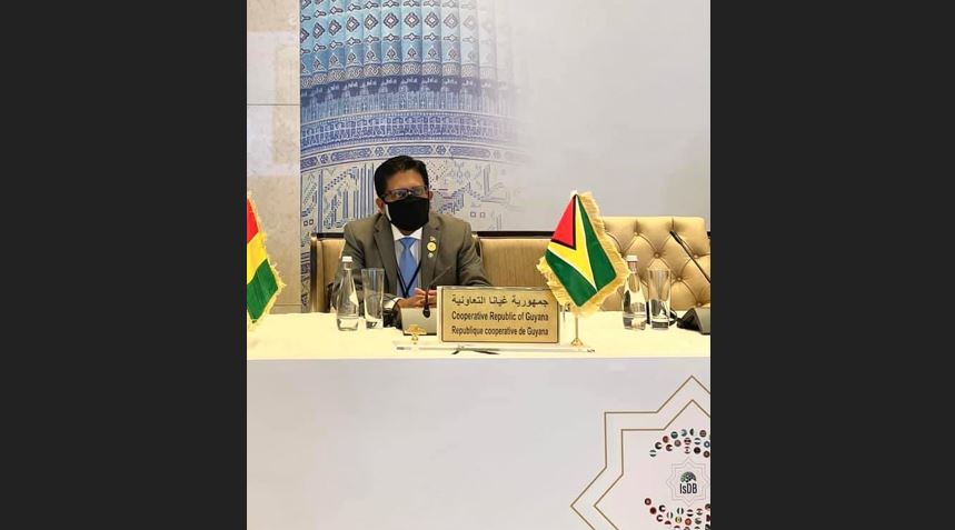 Dr. Singh outlines Guyana’s plans for economic transformation to IsDB group meetings in Uzbekistan