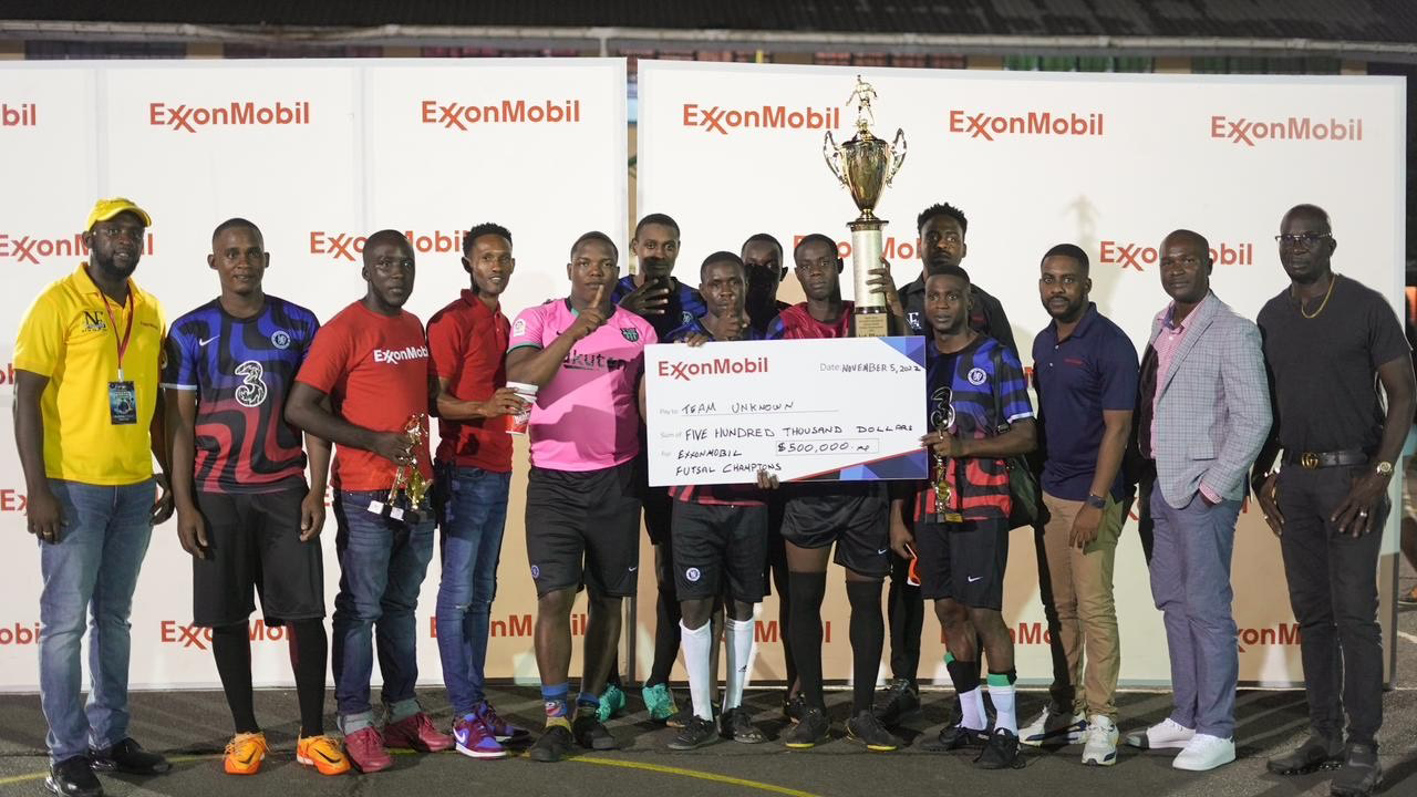 Team Unknown bags $500,000 as champions of ExxonMobil Futsal
