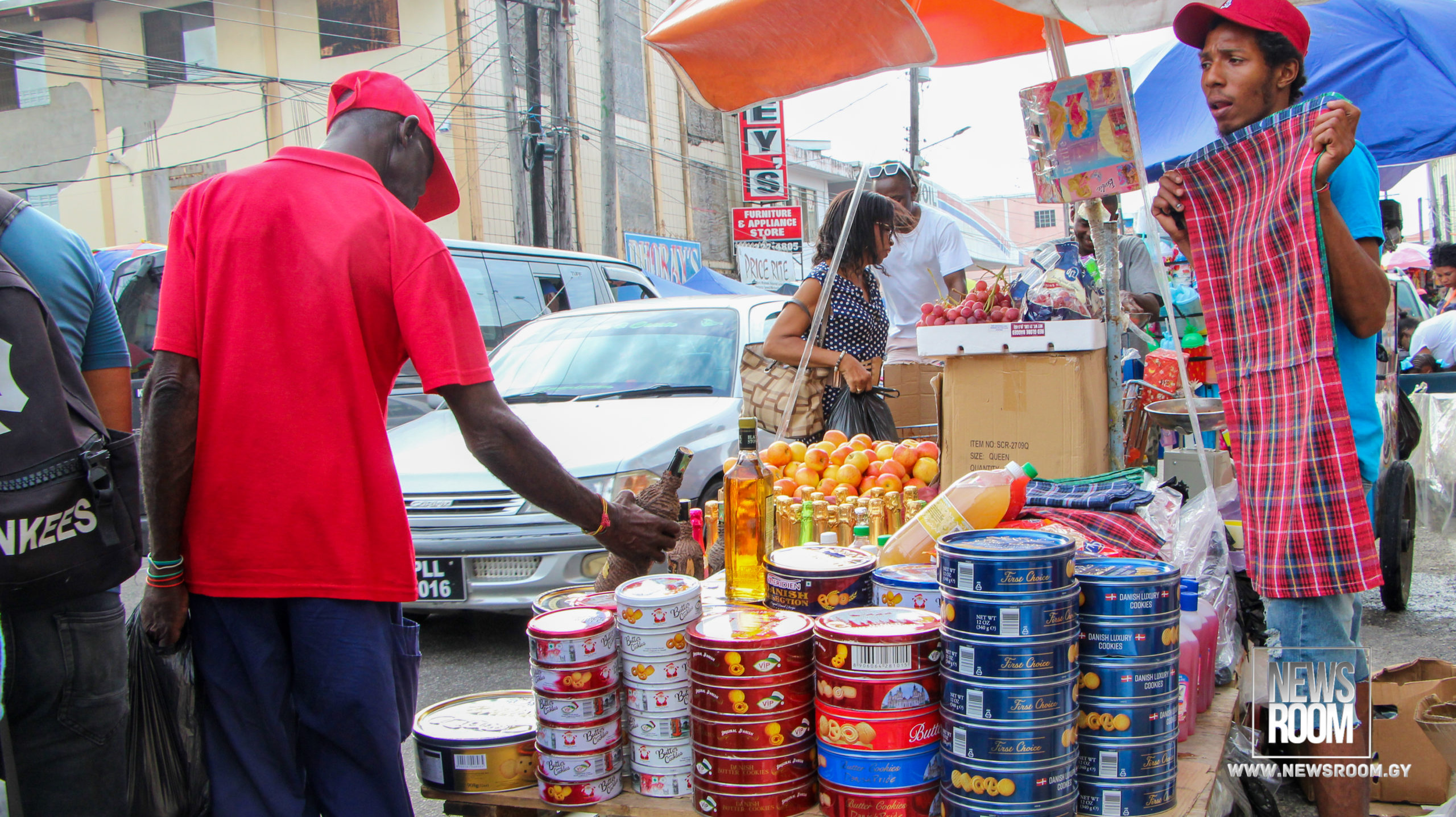 Fairy lights and busy streets? It’s Christmas in Guyana