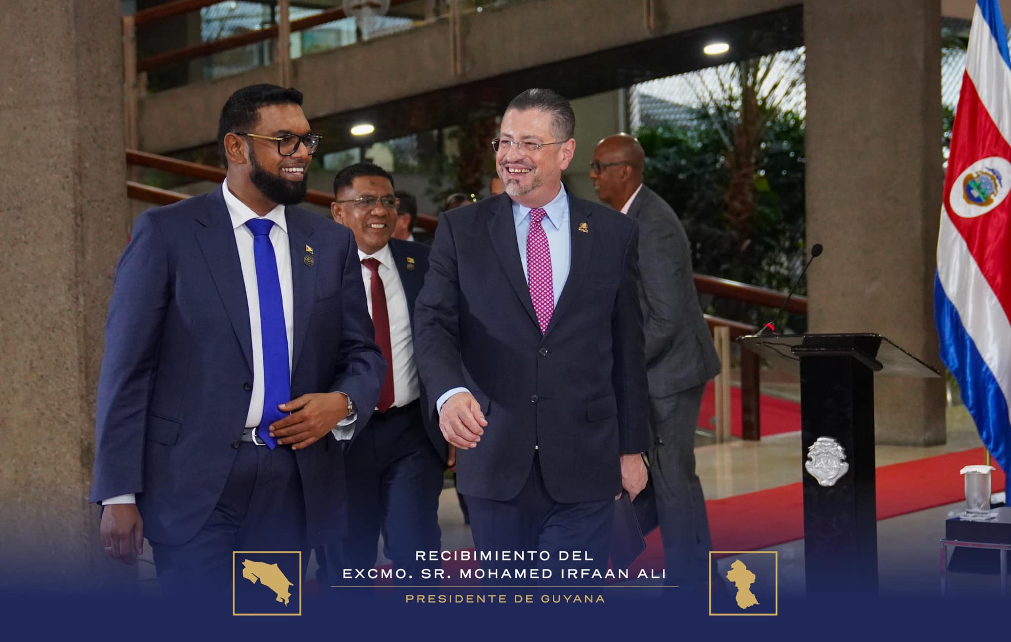 Guyana wants to partner with Costa Rica on forests, food & energy security