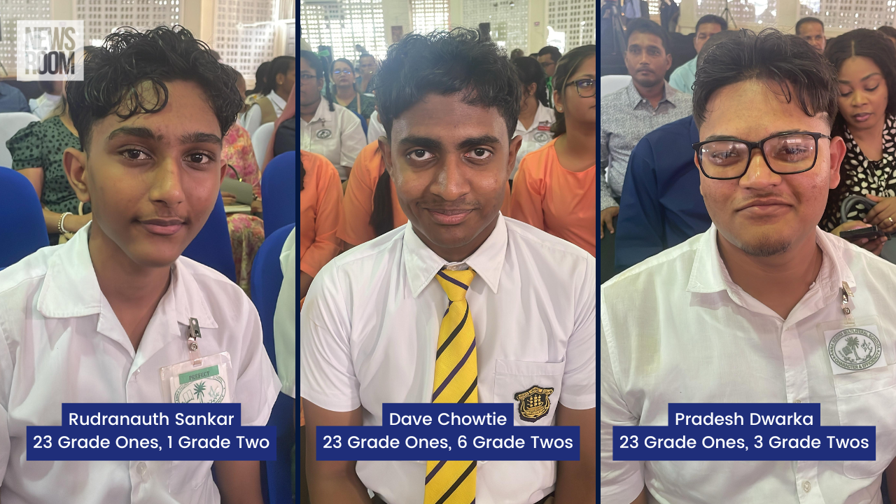 BREAKING: Three boys secure 23 Grade One passes at CSEC exams