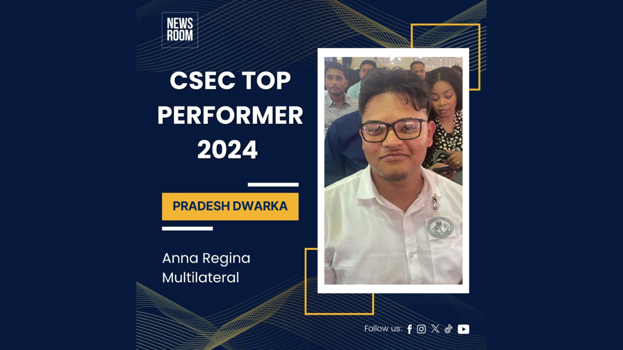 Uncertainty pushed CSEC top performer Pradesh Dwarka to write 26 subjects
