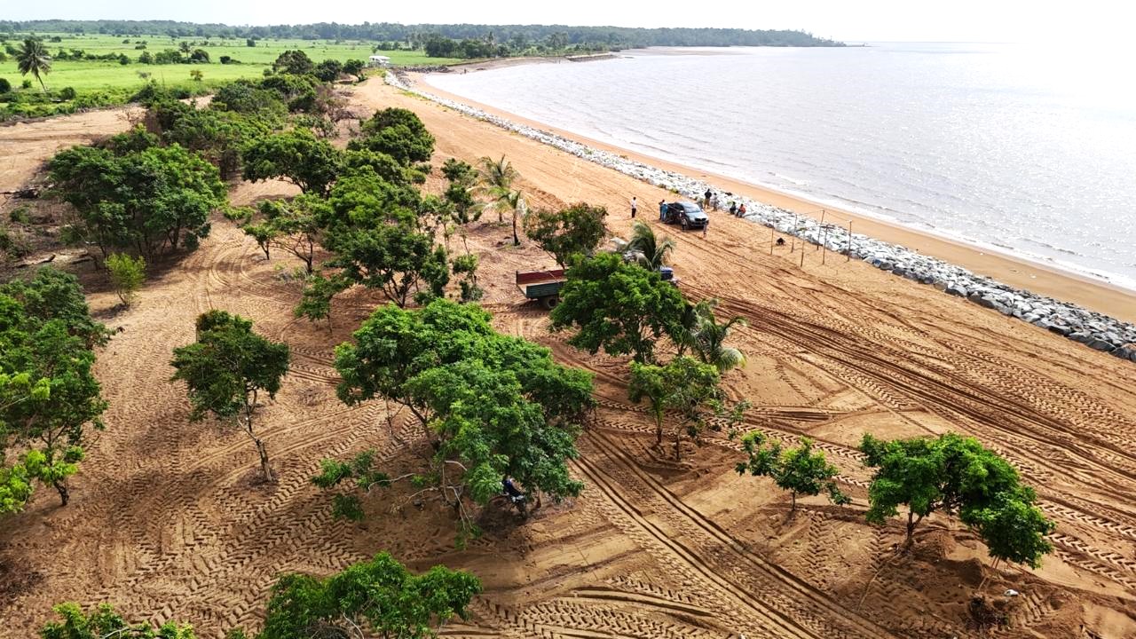 Stunning Transformation: Leguan’s ‘Canefield’ Beach captivates locals, visitors