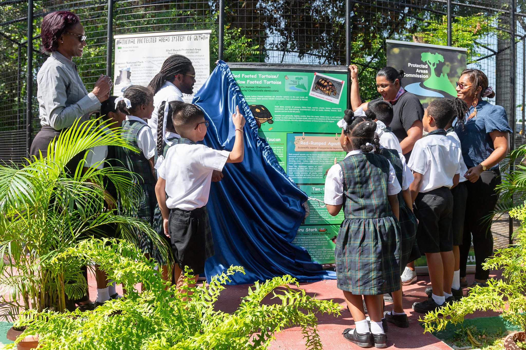 Guyana Zoological Park launches enhancement project with corporate support