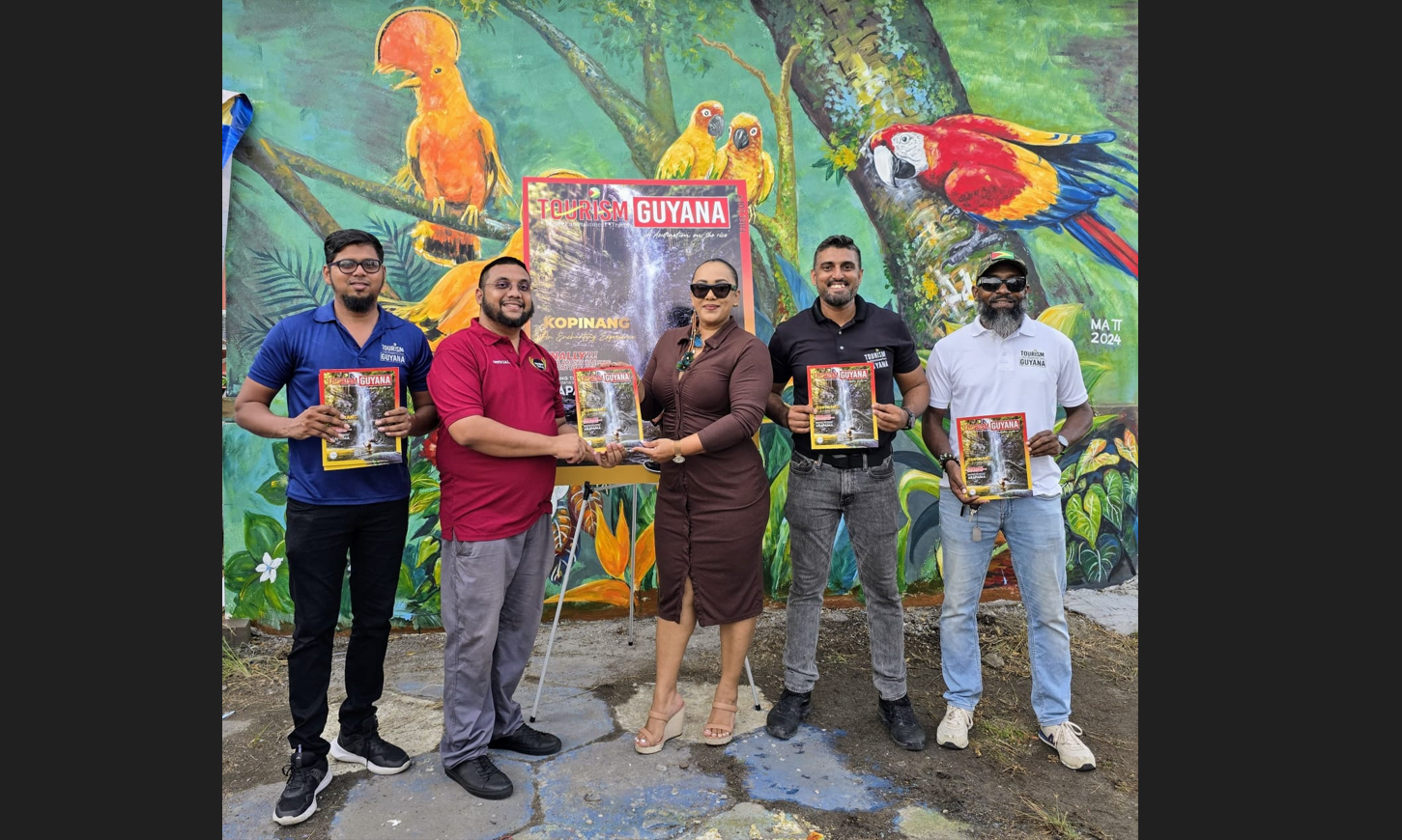 Tourism Guyana unveils third edition of magazine at GuyExpo 2024