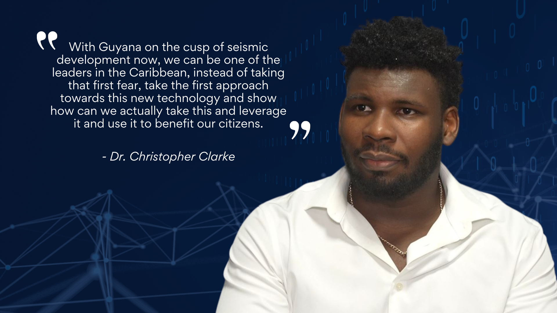 AI can transform, shape sustainable future for Guyana – Christopher Clarke