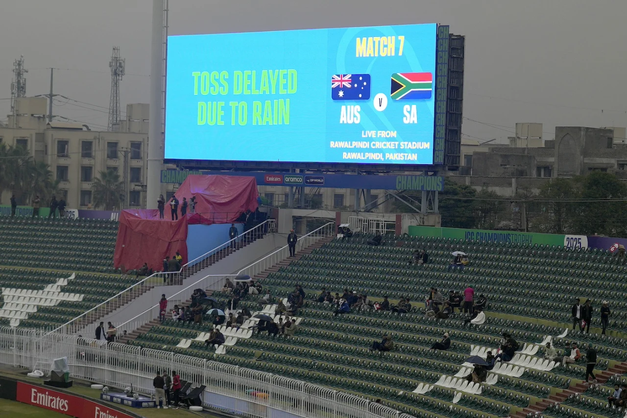 Champions Trophy: Australia and South Africa’s match abandoned after relentless rain