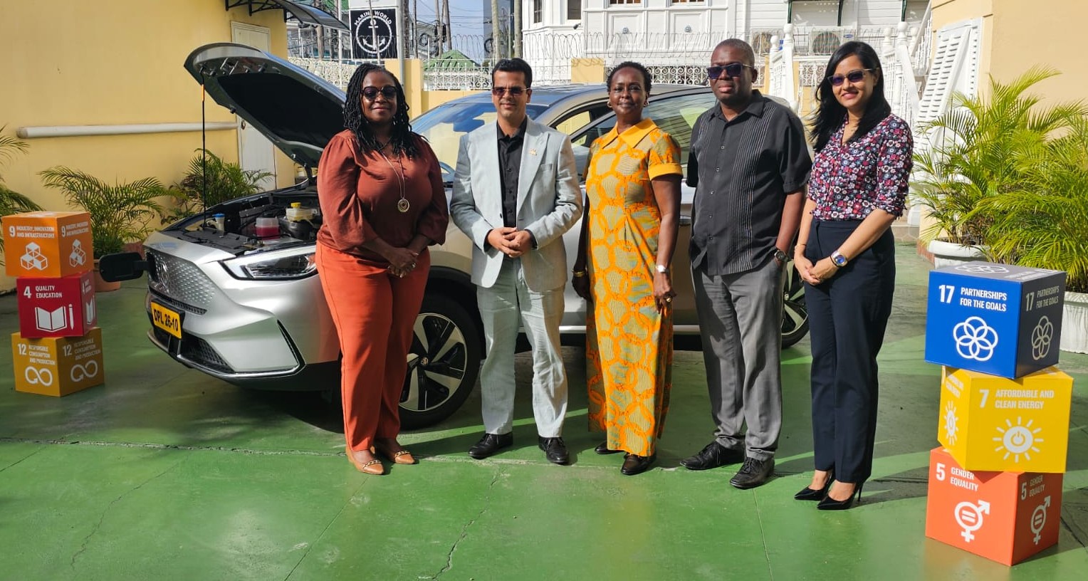 More charging stations for electric vehicles as UN launches ‘JET’ initiative in Guyana