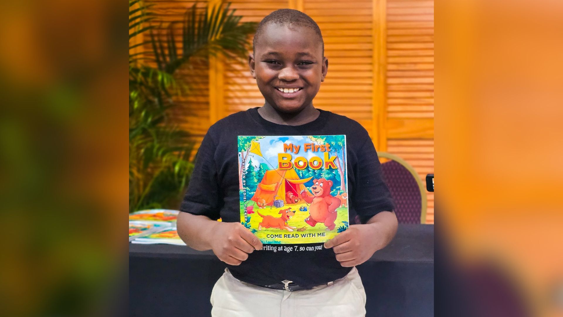Jediel Tucker, 8, turns school project to published book
