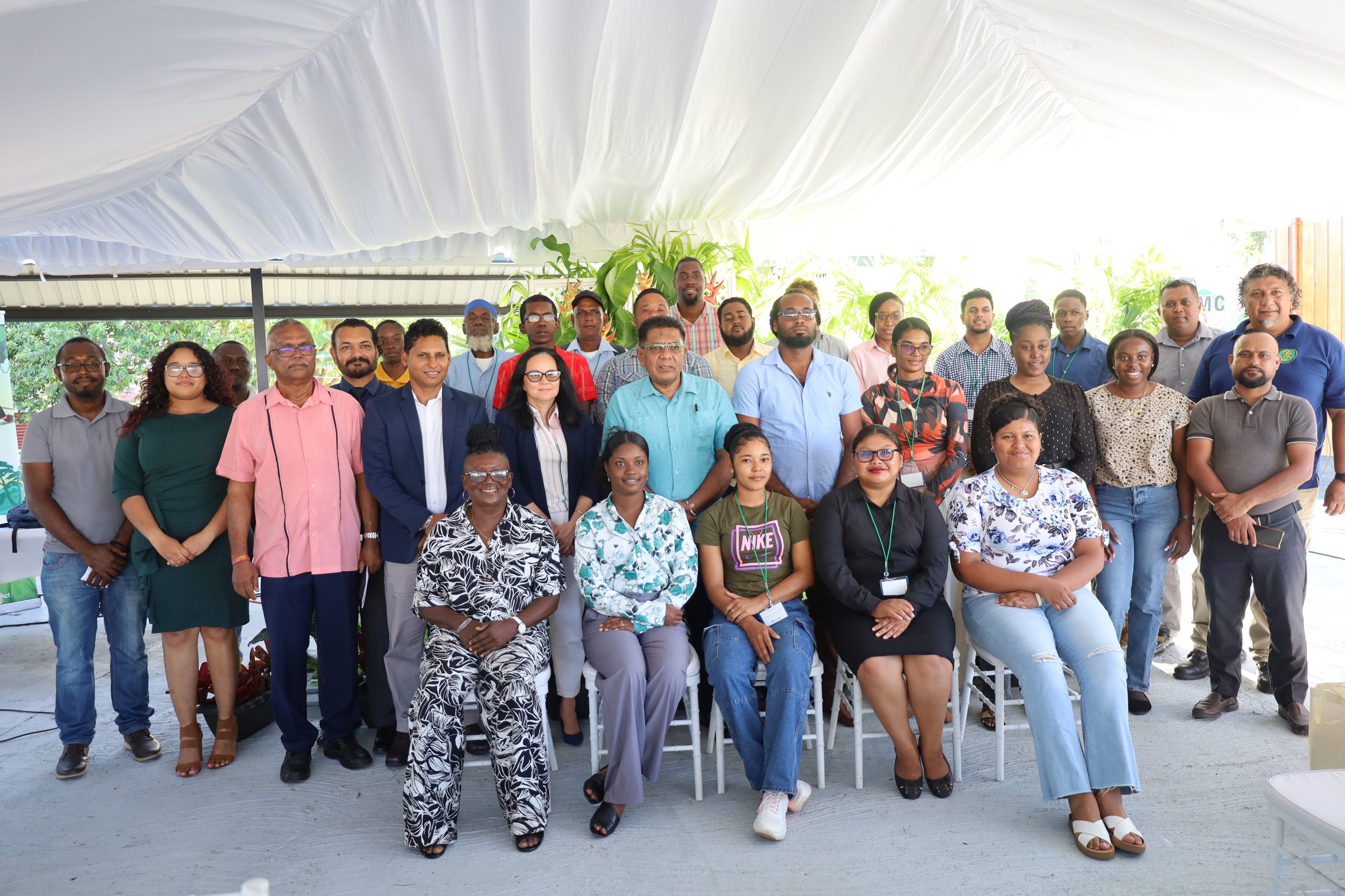 19 participants from Guyana, St. Lucia graduate from agri. training