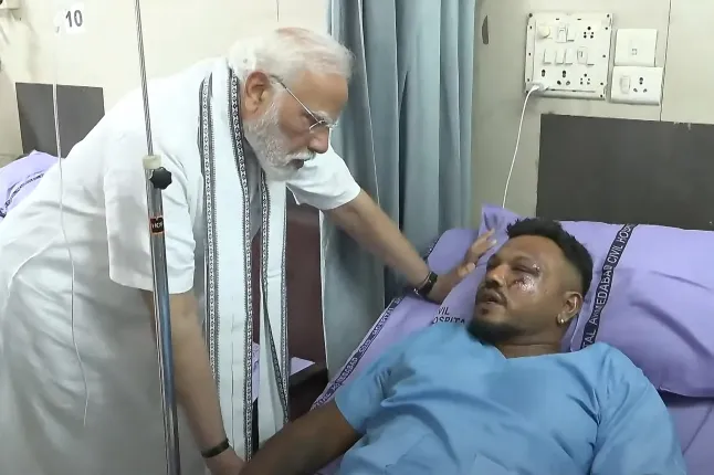 ‘I walked out of rubble’: Survivor on how he escaped Air India wreckage