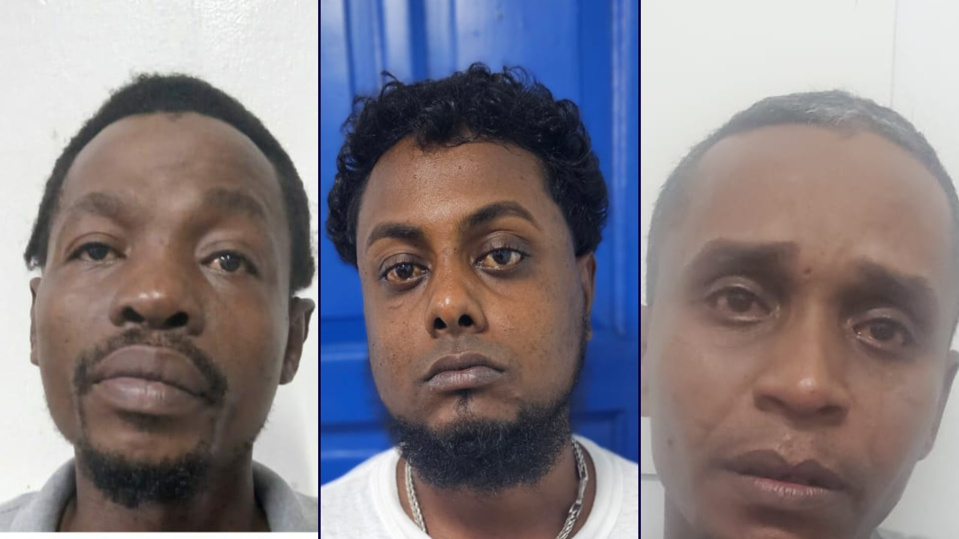 Three Berbice men remanded after armed robbery 