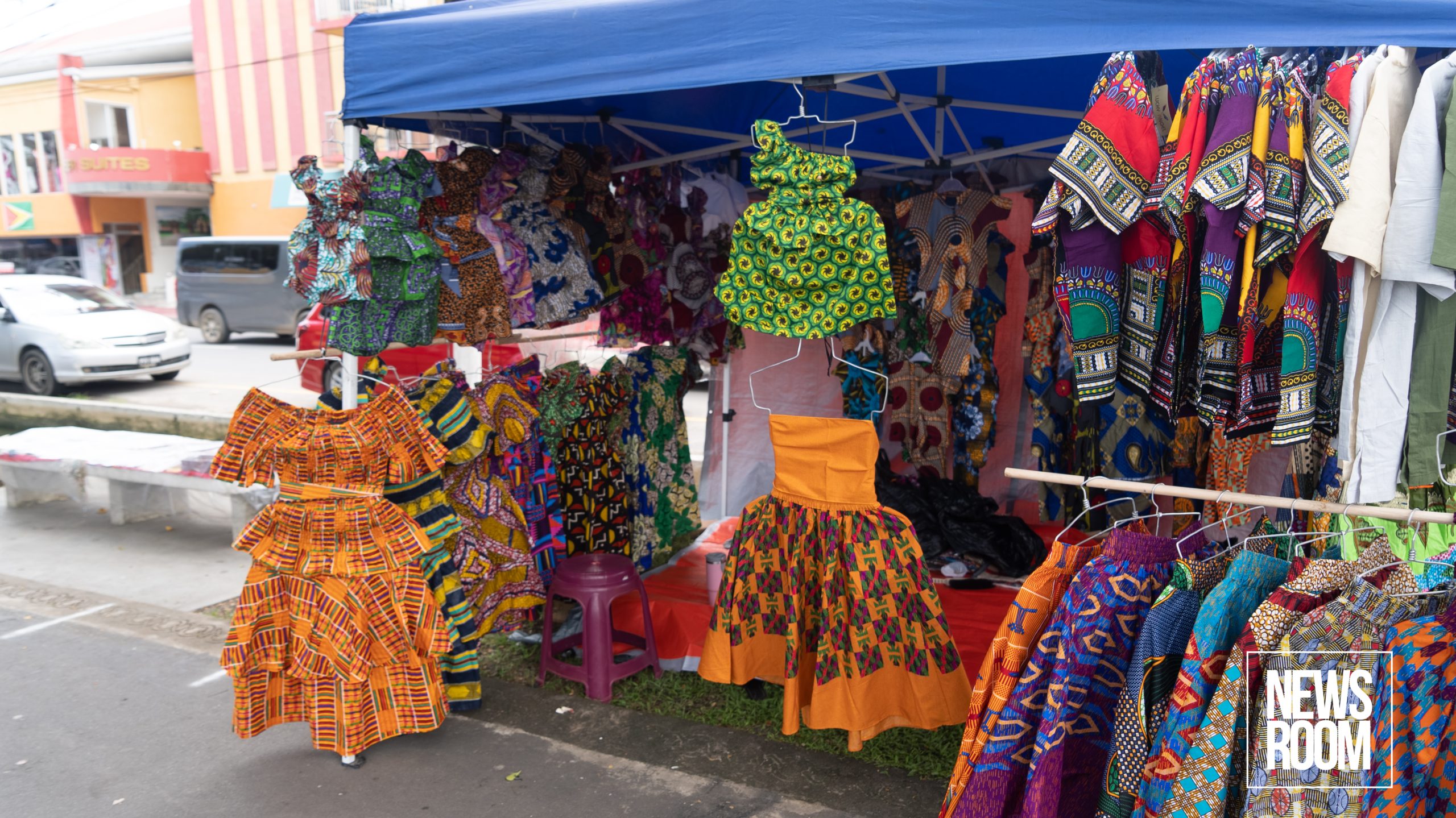 Main Street transformed into vibrant African village for Emancipation Festival