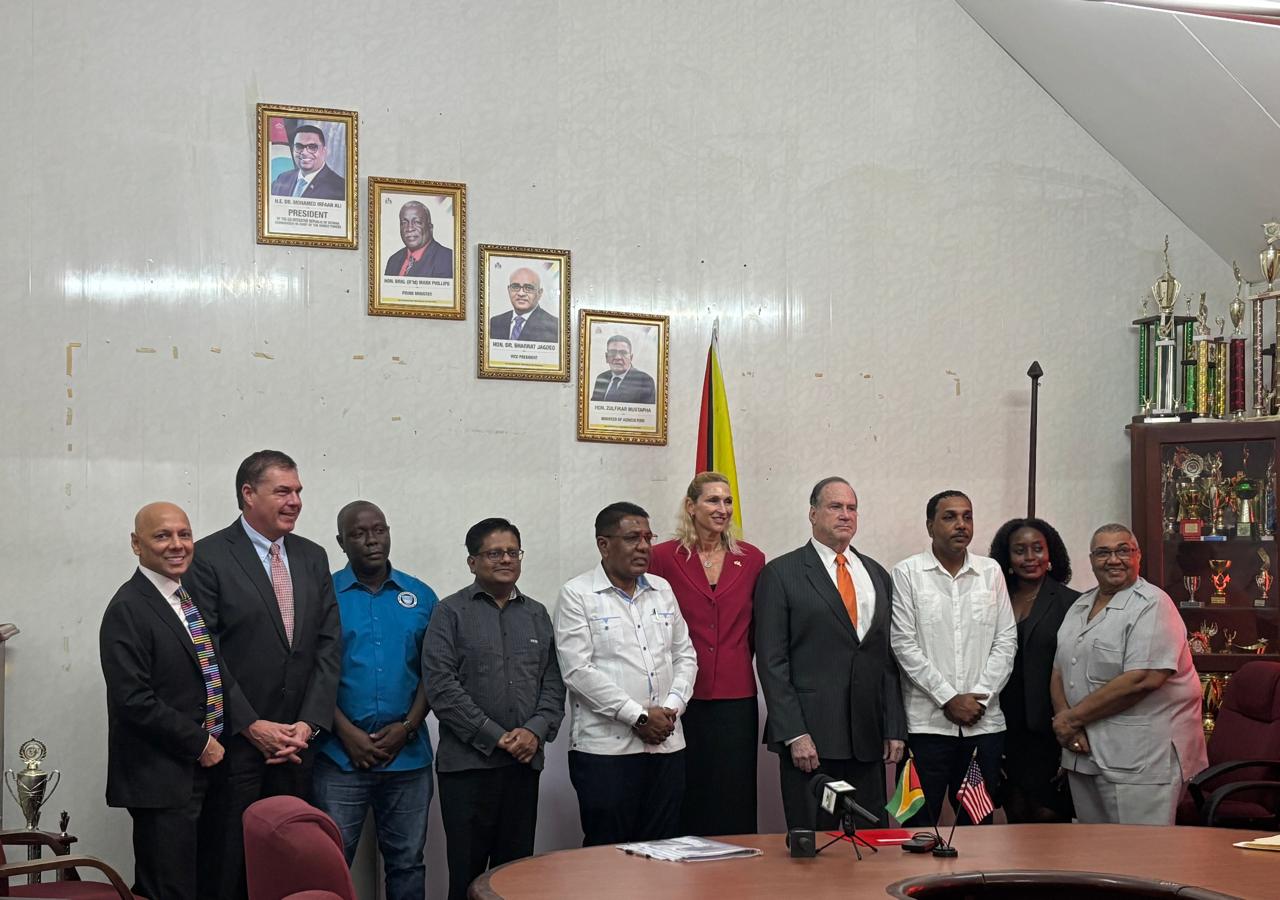 Landmark MoU signed between Bloomberg Grain & Guyana to develop food hub