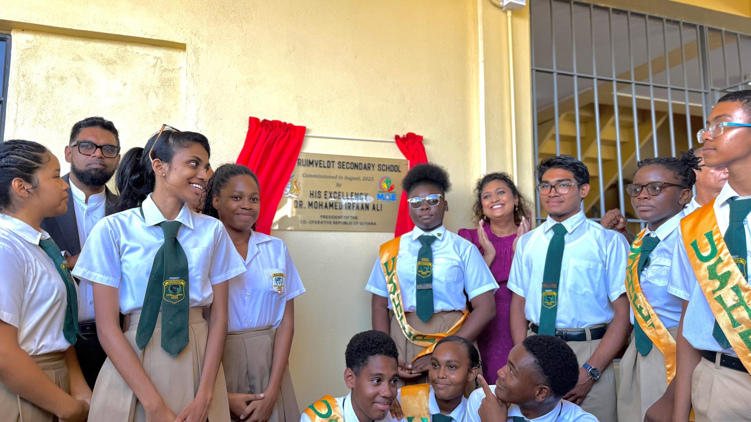$600M reconstructed North Ruimveldt Secondary School commissioned