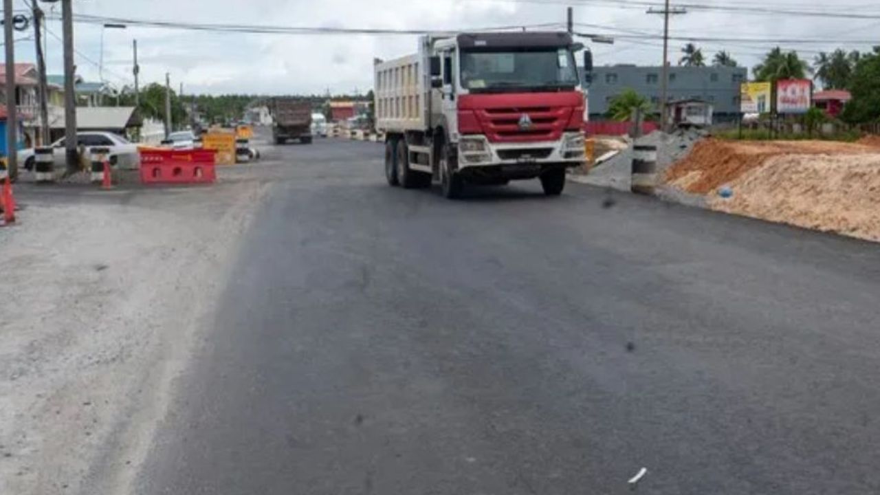 Few weeks more before ECD road construction wraps up