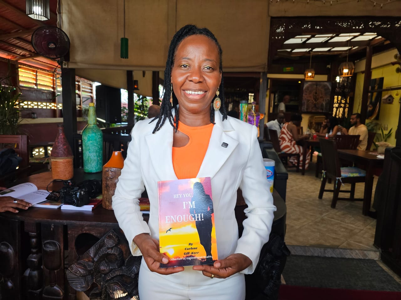 Guyanese poet launches book of inspirational poetry