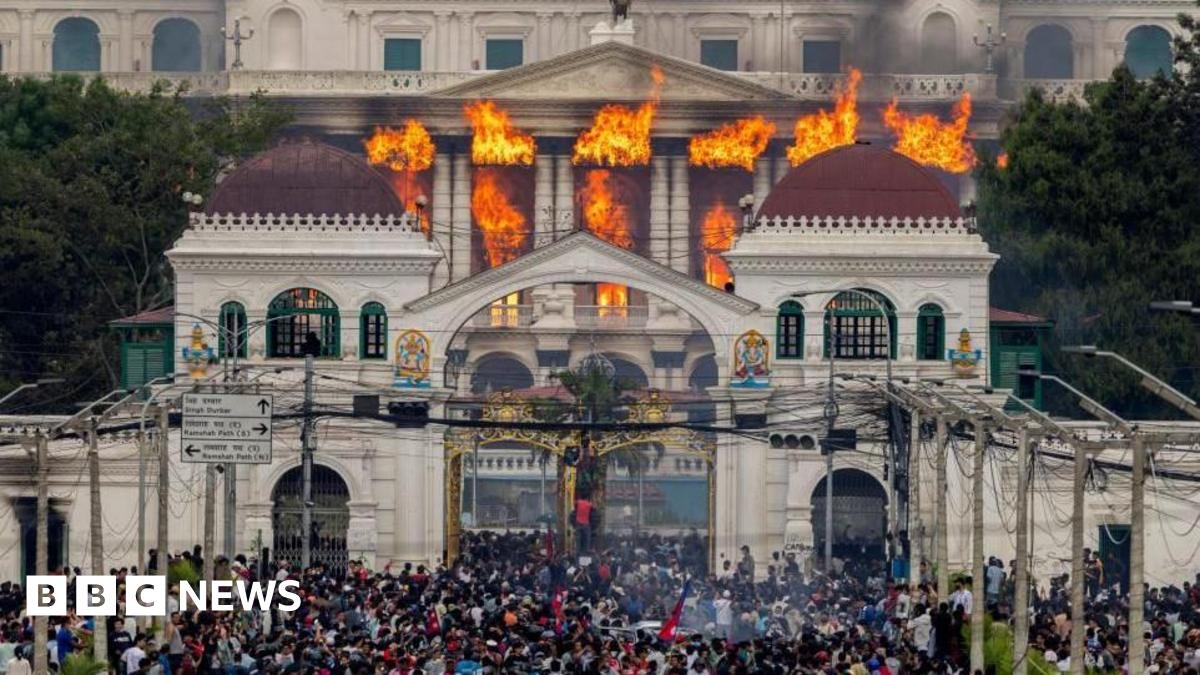 Nepal’s parliament set on fire after PM resigns over anti-corruption protests