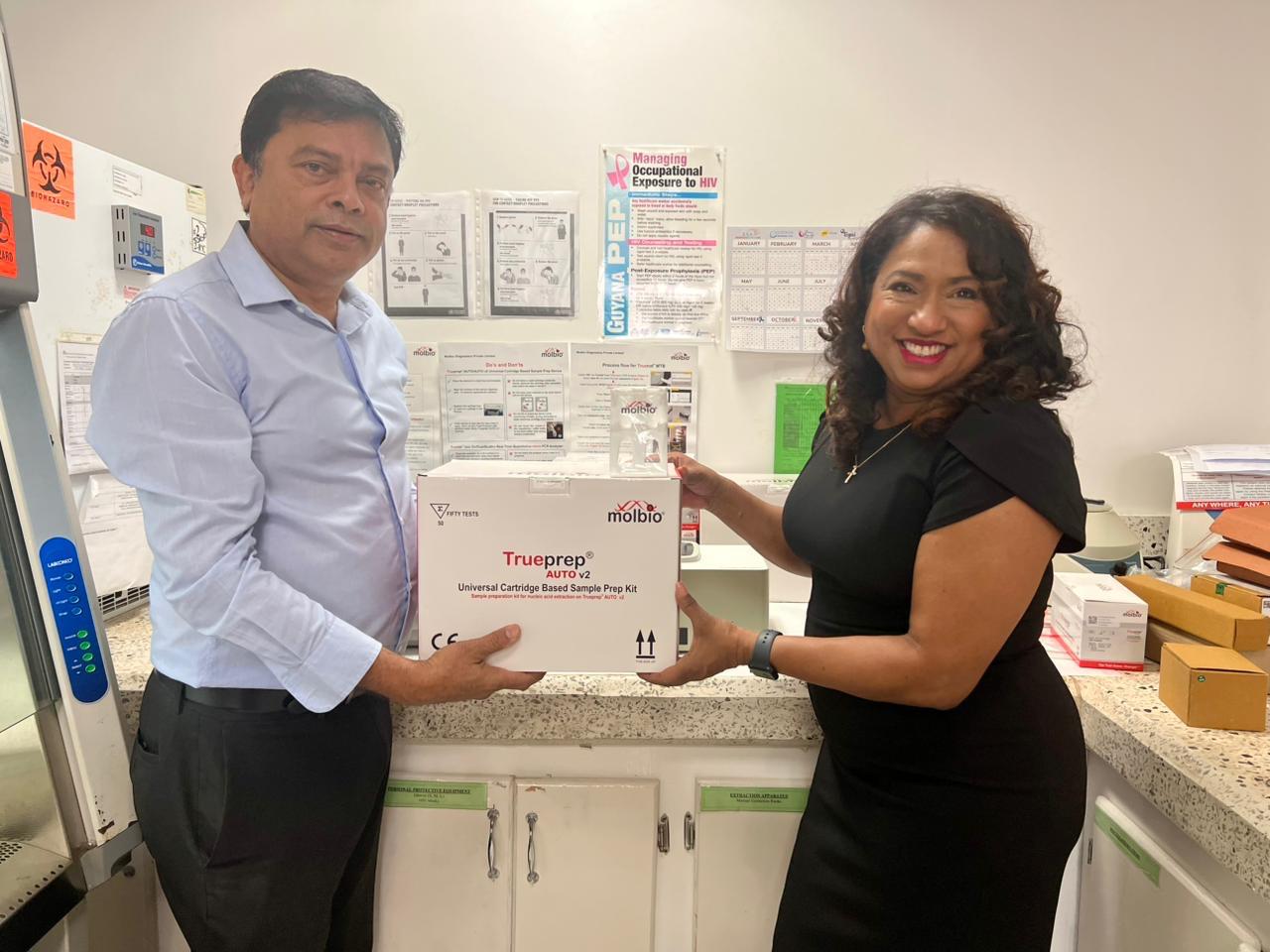 CARPHA donates Portable PCR Instrument to strengthen Guyana’s public health response