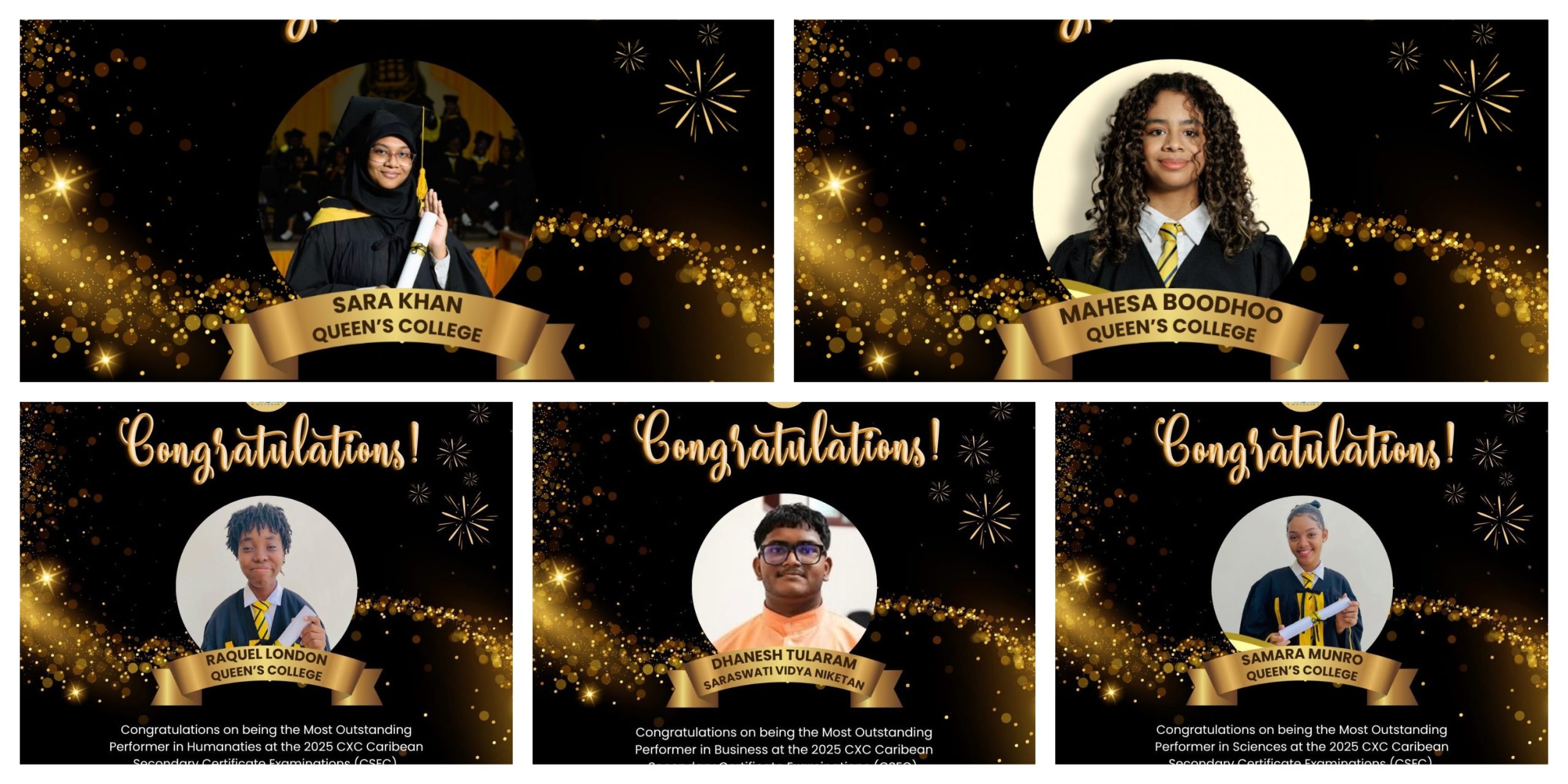 Guyana tops Caribbean exams; students shine as region’s most outstanding performers