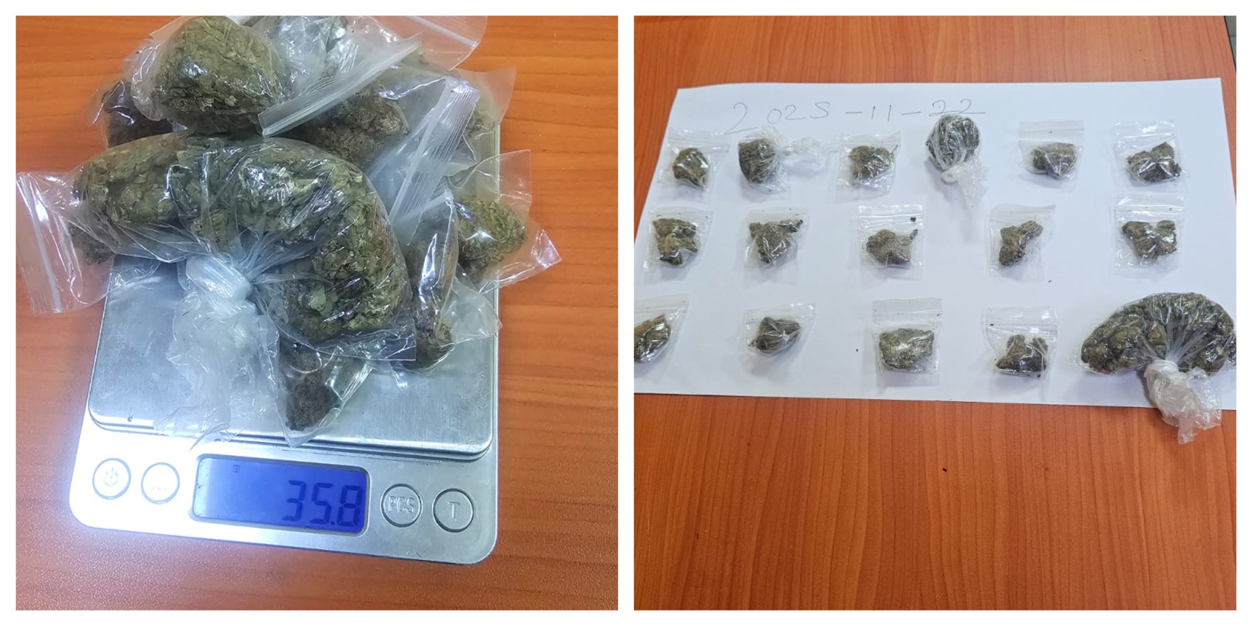 Police arrest Berbice woman after ganja found in abandoned lot