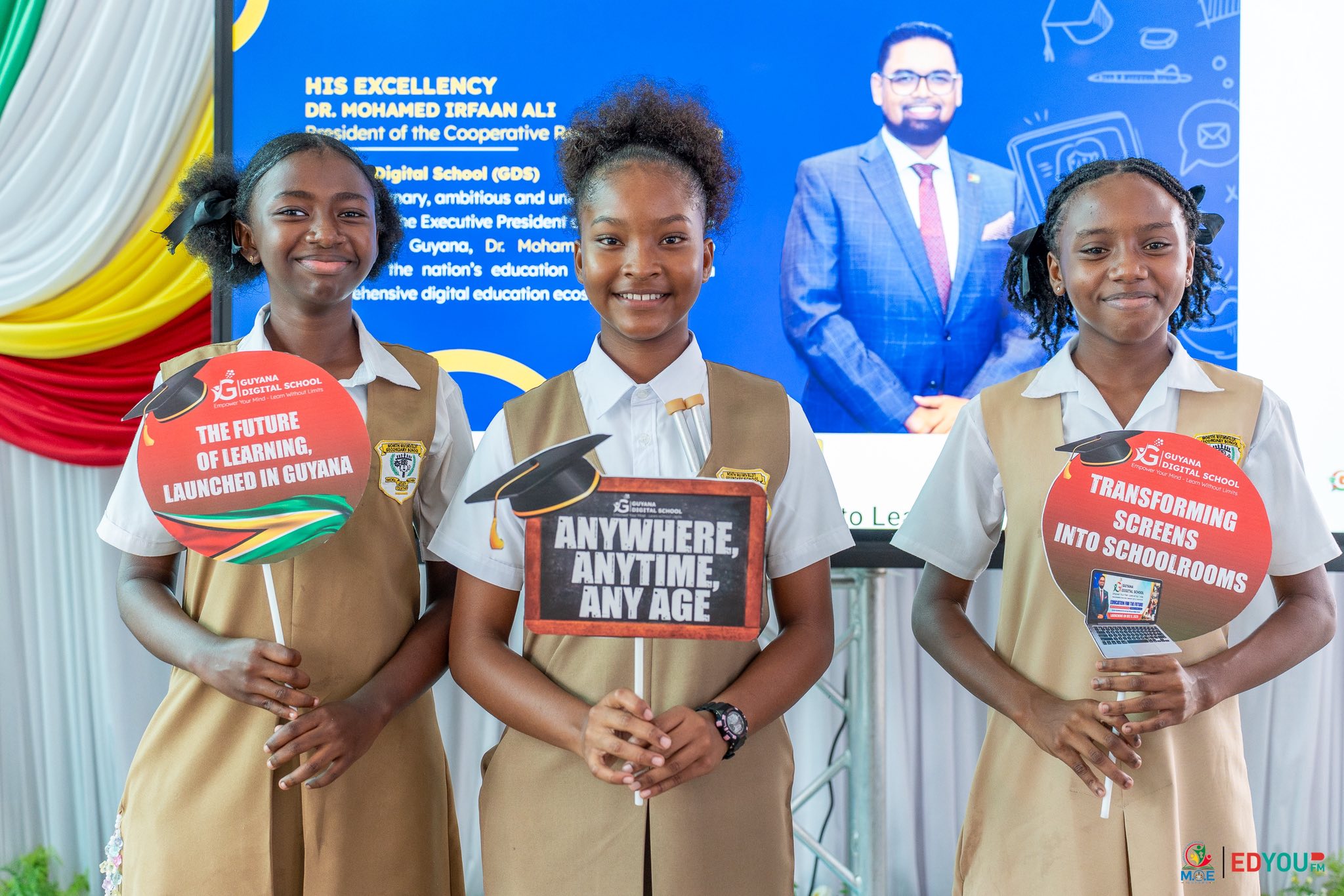 Historic! Guyana Digital School launched, marking largest online learning initiative