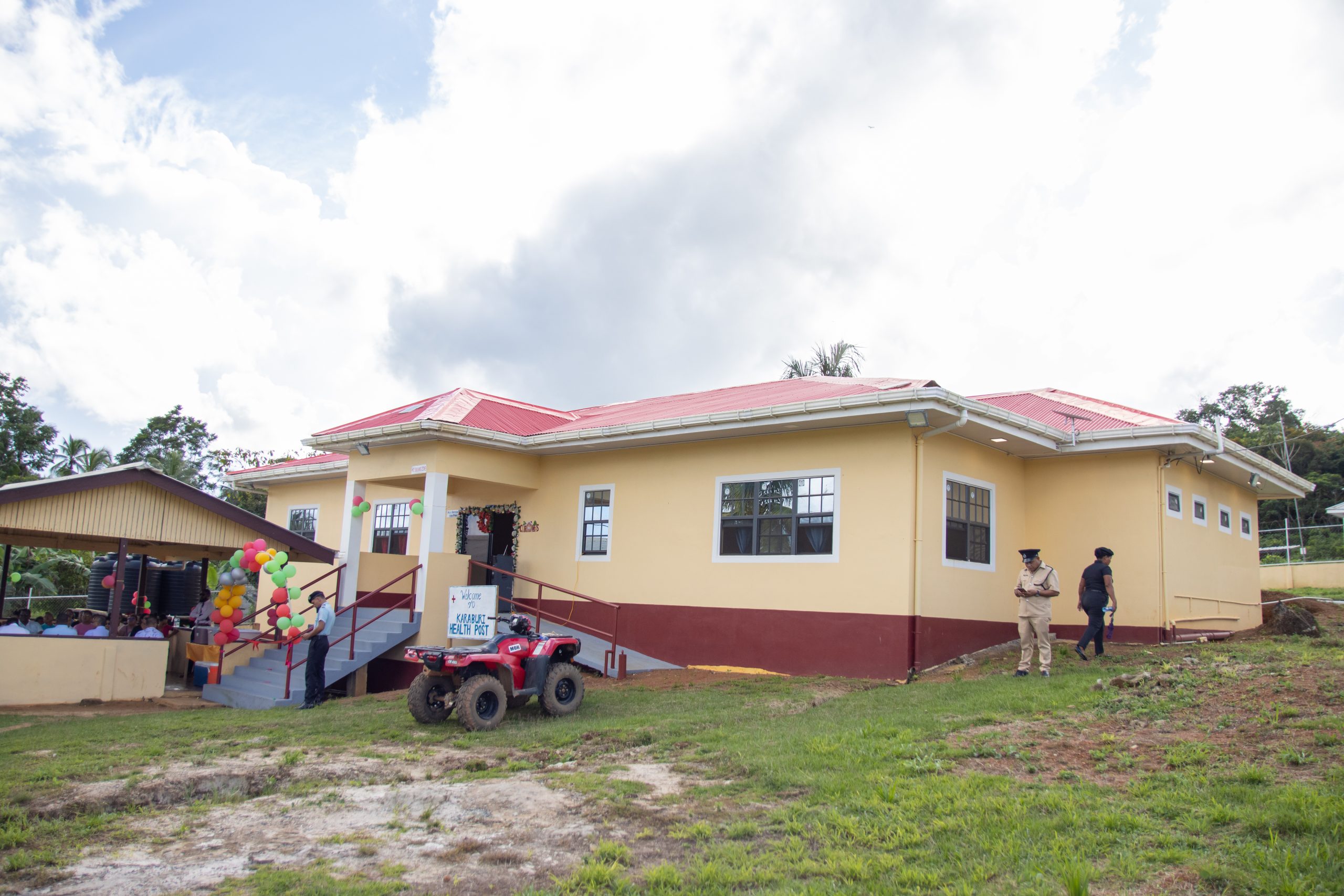 $35M Karaburi Health Post commissioned in Region One