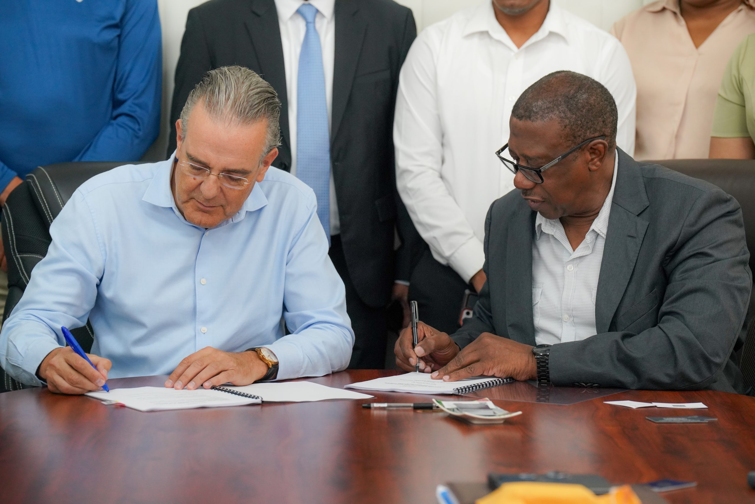 Gov’t signs US$11.2M contract to dredge Demerara River channel
