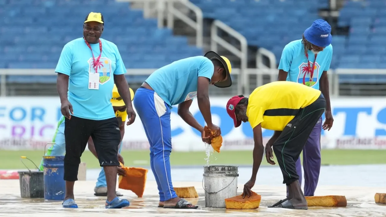 Persistent rain in Kingston washes out second ODI between West Indies and Sri Lanka